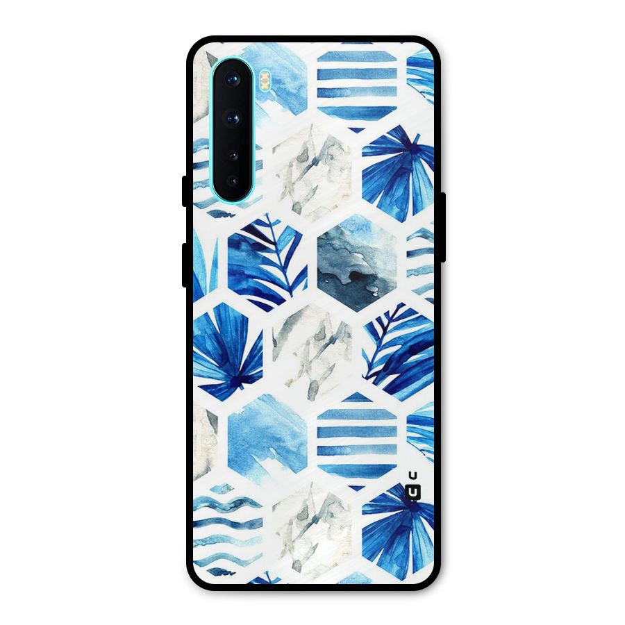 Beach Vibes Pentagon Design Metal Back Case for OnePlus Nord