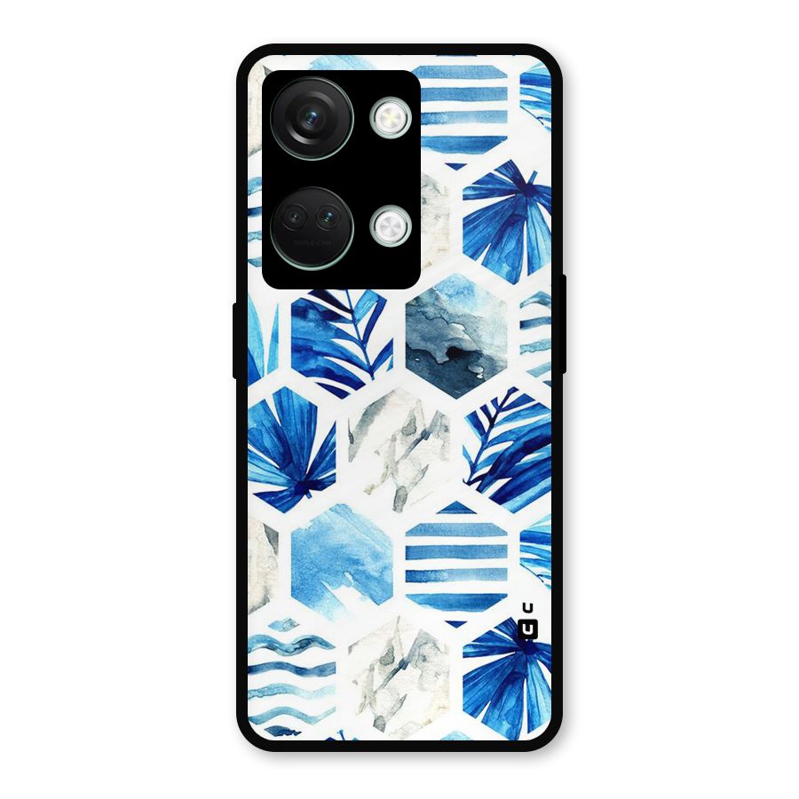 Beach Vibes Pentagon Design Metal Back Case for OnePlus Nord 3