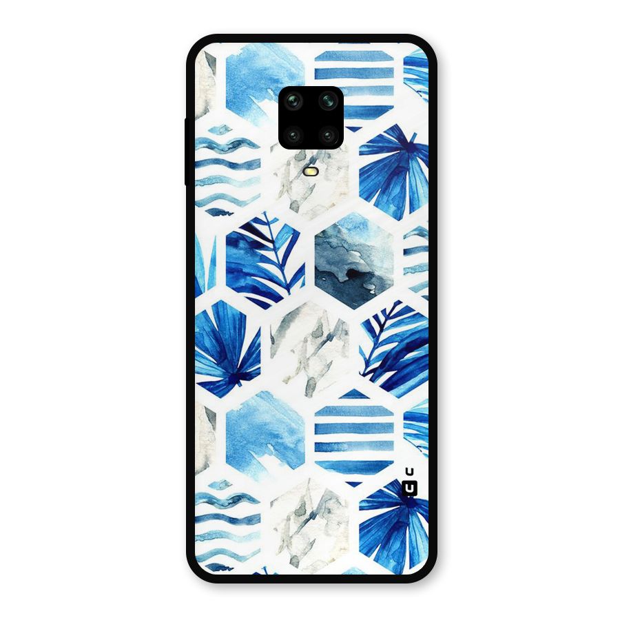 Beach Vibes Pentagon Design Metal Back Case for Poco M2