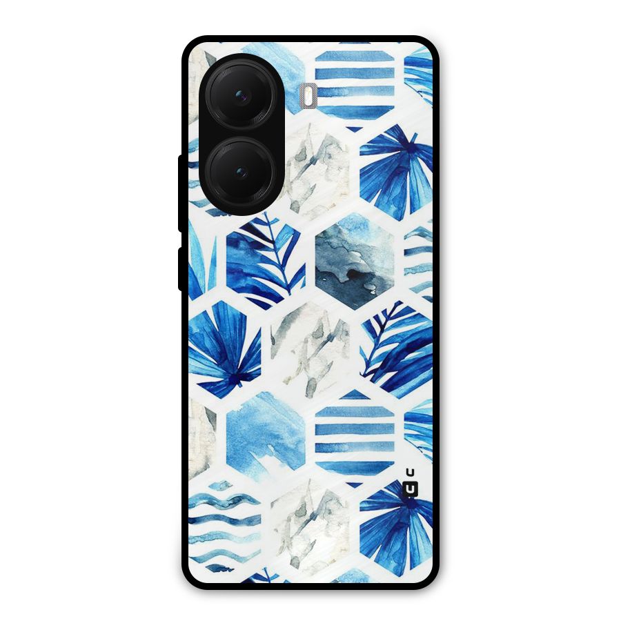 Beach Vibes Pentagon Design Metal Back Case for Poco X7 Pro