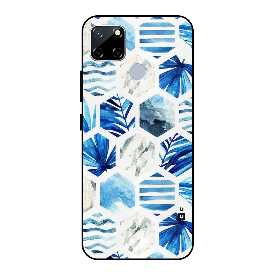 Beach Vibes Pentagon Design Metal Back Case for Realme Narzo 20