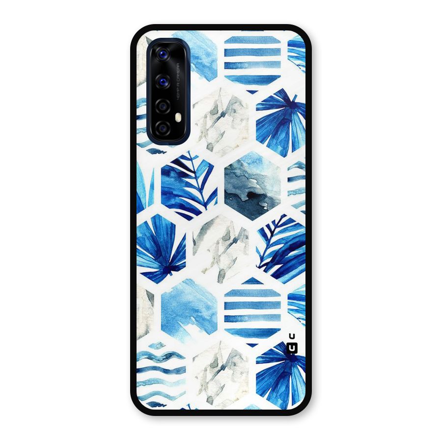 Beach Vibes Pentagon Design Metal Back Case for Realme Narzo 20 Pro