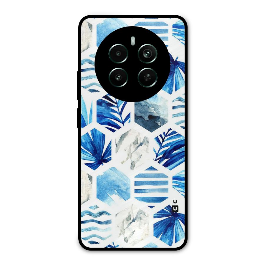 Beach Vibes Pentagon Design Metal Back Case for Realme Narzo 70 Pro