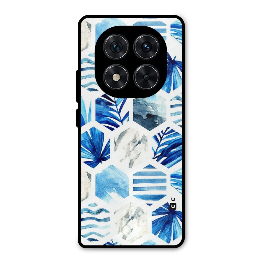 Beach Vibes Pentagon Design Metal Back Case for Redmi Note 14 Pro 5G