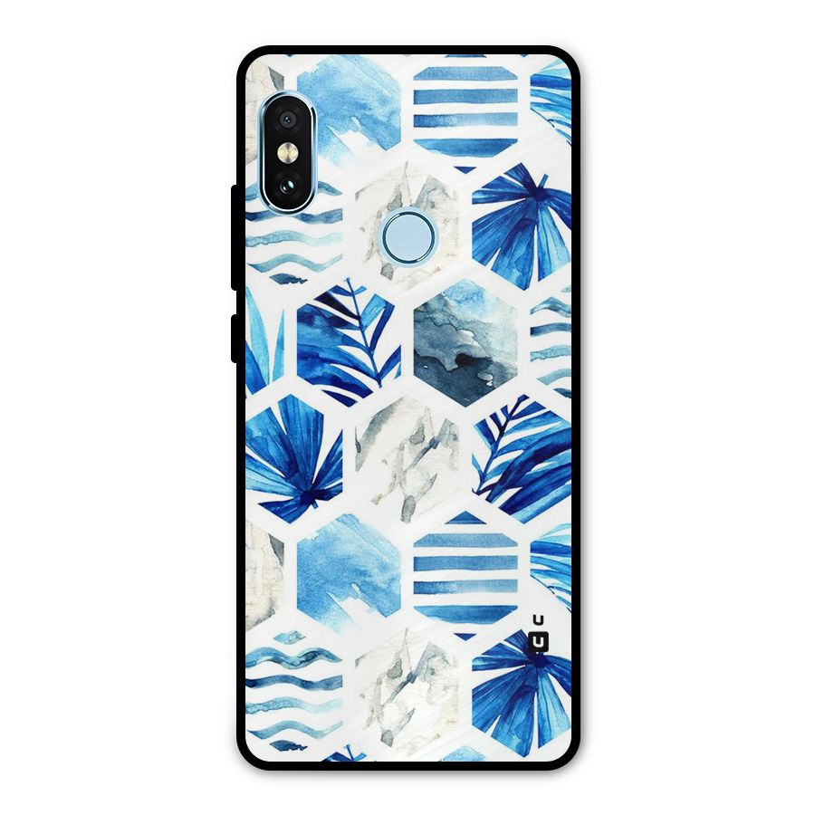 Beach Vibes Pentagon Design Metal Back Case for Redmi Note 5 Pro