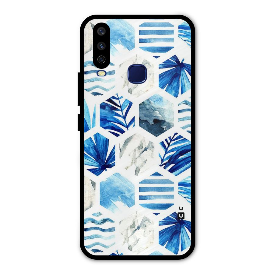 Beach Vibes Pentagon Design Metal Back Case for Vivo Y15