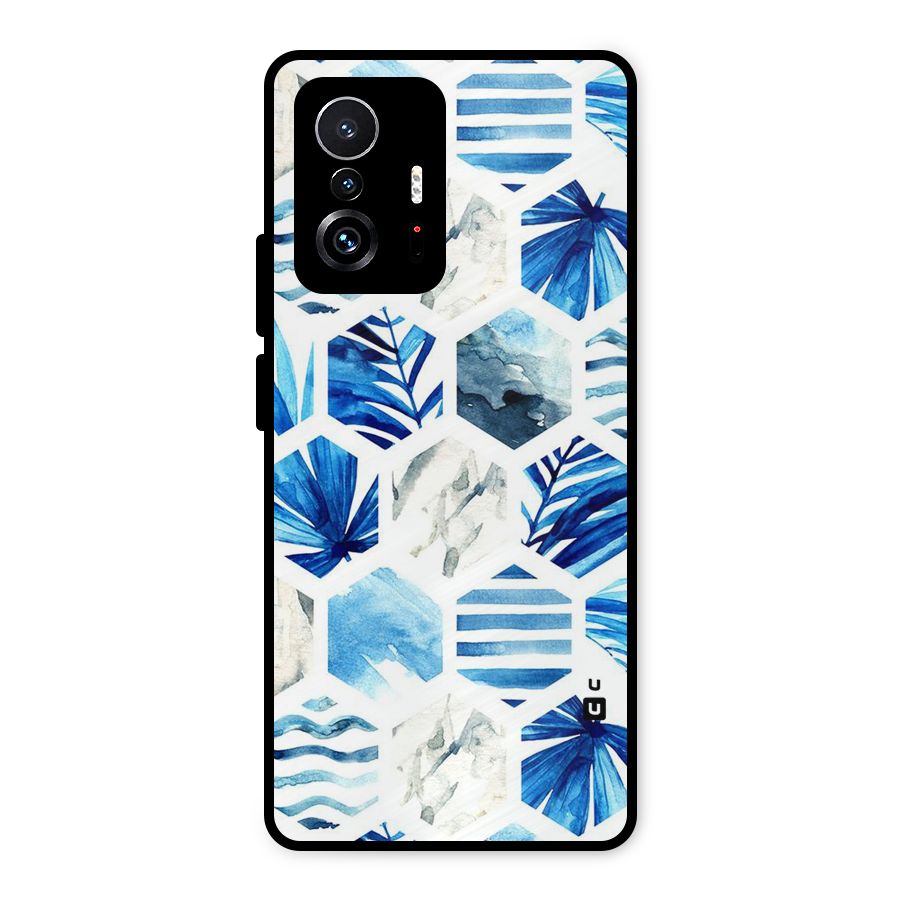 Beach Vibes Pentagon Design Metal Back Case for Xiaomi 11T Pro