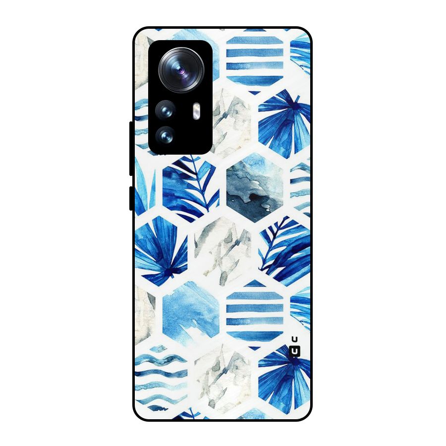 Beach Vibes Pentagon Design Metal Back Case for Xiaomi 12 Pro