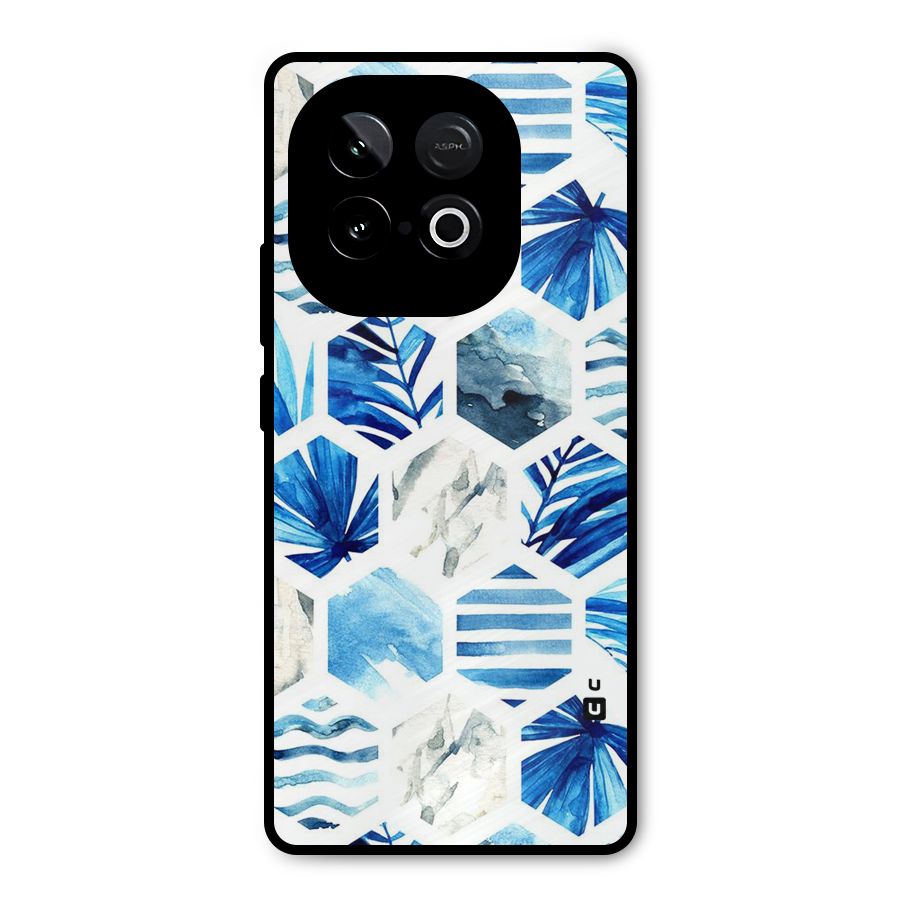 Beach Vibes Pentagon Design Metal Back Case for iQOO Neo 10