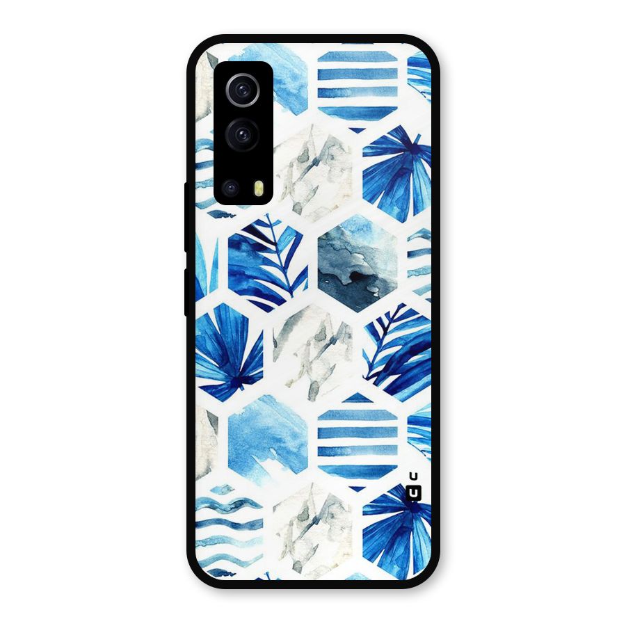 Beach Vibes Pentagon Design Metal Back Case for iQOO Z3