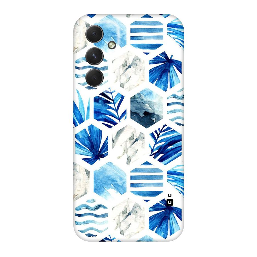 Beach Vibes Pentagon Design Original Polycarbonate Back Case for Galaxy A54