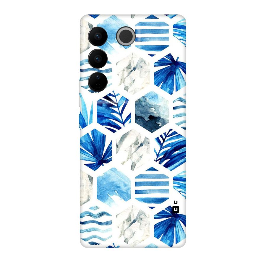 Beach Vibes Pentagon Design Original Polycarbonate Back Case for Vivo V27