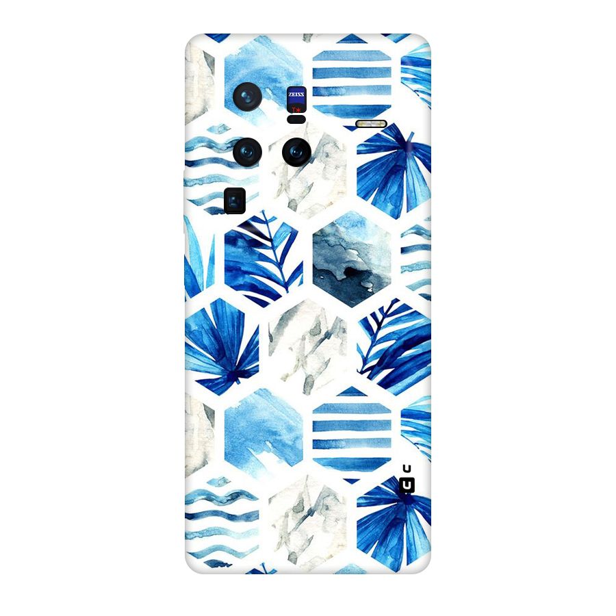 Beach Vibes Pentagon Design Original Polycarbonate Back Case for Vivo X80
