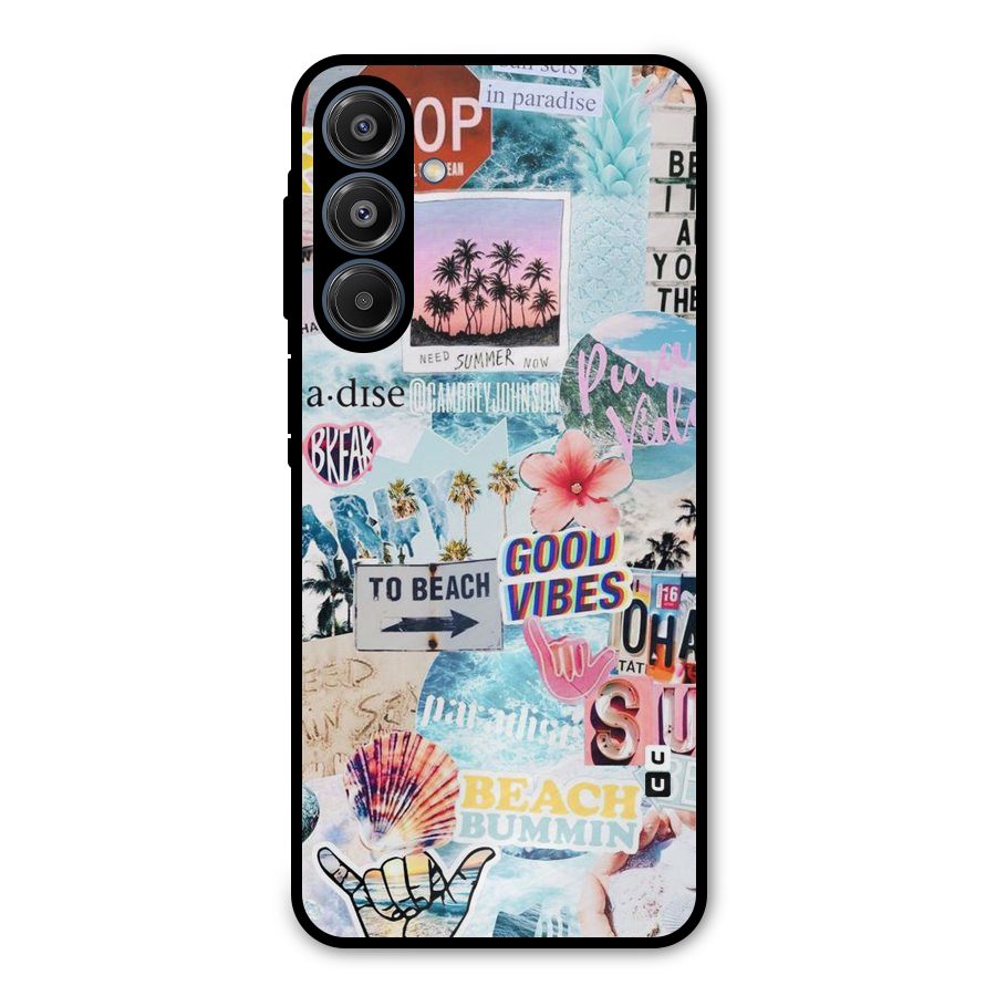 Beaching Life Metal Back Case for Galaxy A16 5G
