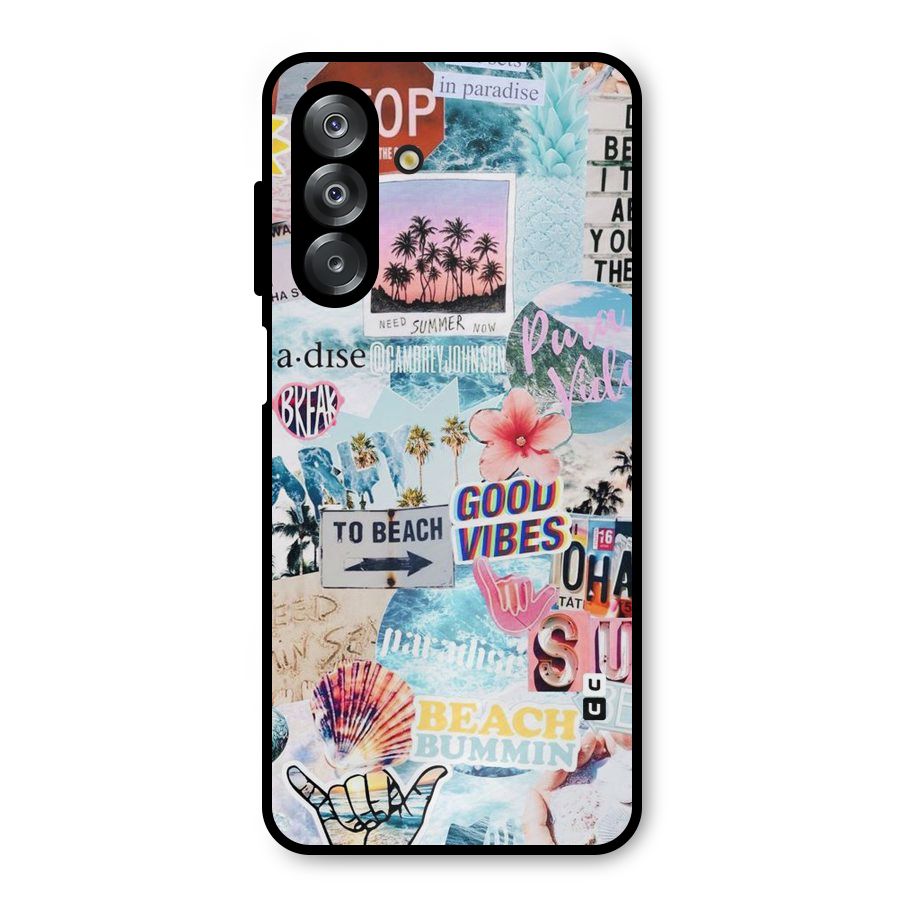 Beaching Life Metal Back Case for Galaxy A26
