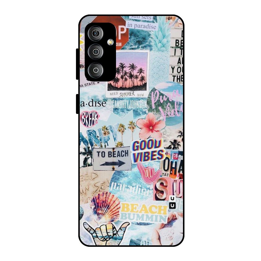 Beaching Life Metal Back Case for Galaxy F23