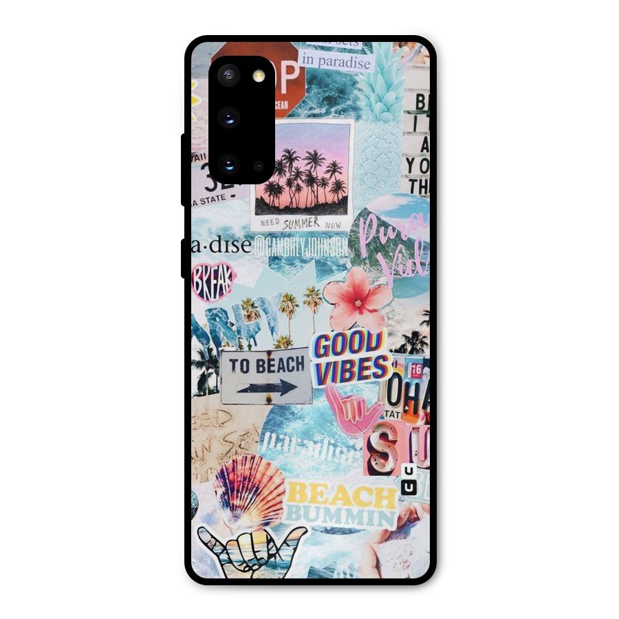 Beaching Life Metal Back Case for Galaxy S20