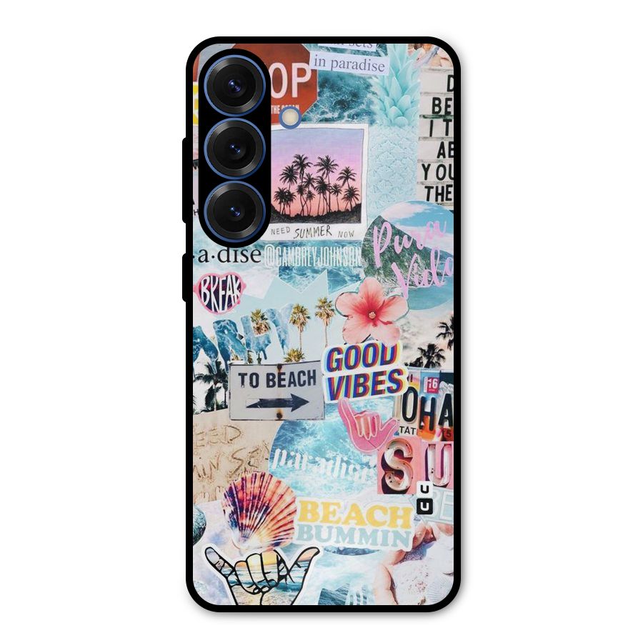 Beaching Life Metal Back Case for Galaxy S25