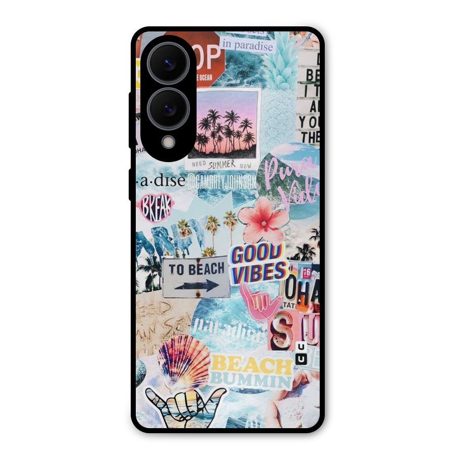 Beaching Life Metal Back Case for Galaxy S25 Edge