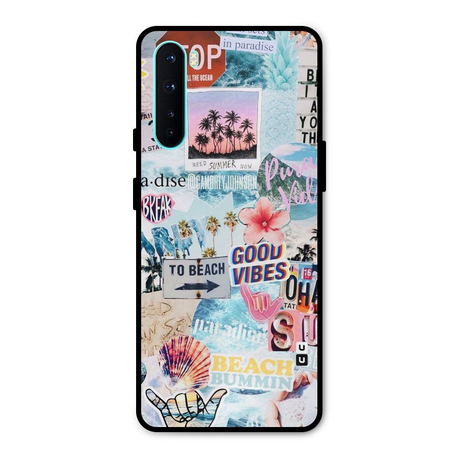 Beaching Life Metal Back Case for OnePlus Nord