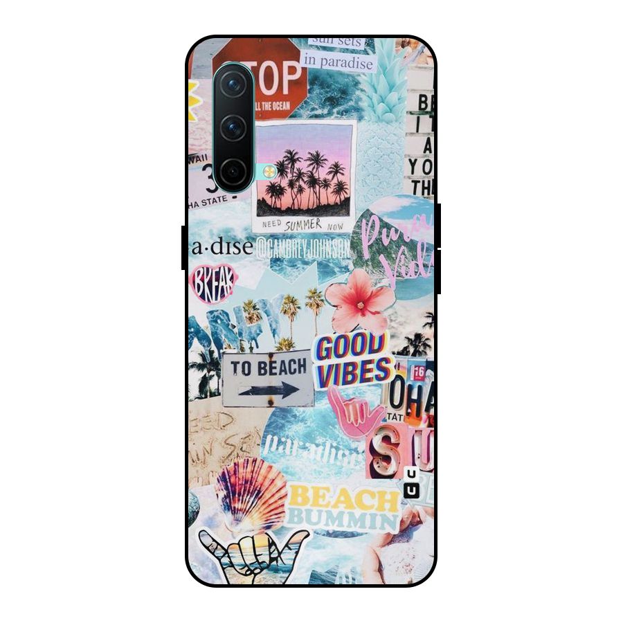 Beaching Life Metal Back Case for OnePlus Nord CE 5G