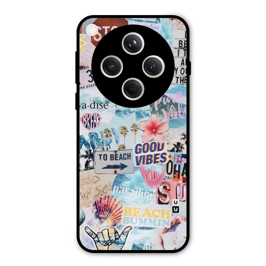 Beaching Life Metal Back Case for Oppo Find X8