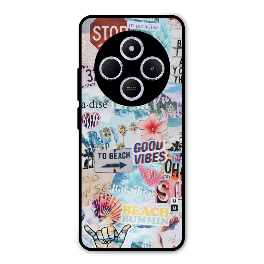 Beaching Life Metal Back Case for Poco M7