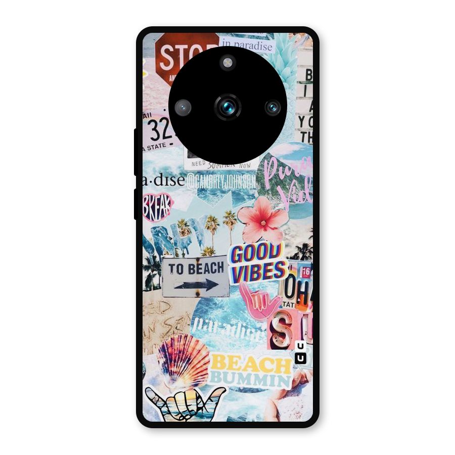 Beaching Life Metal Back Case for Realme 11 Pro