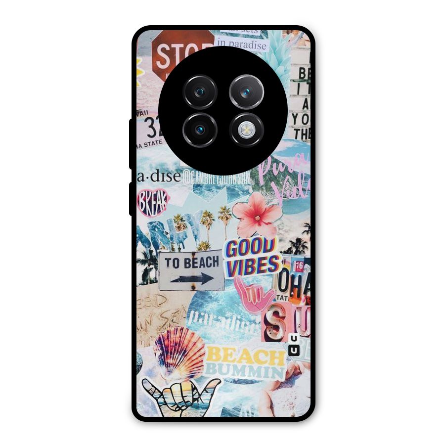 Beaching Life Metal Back Case for Realme 13 Plus