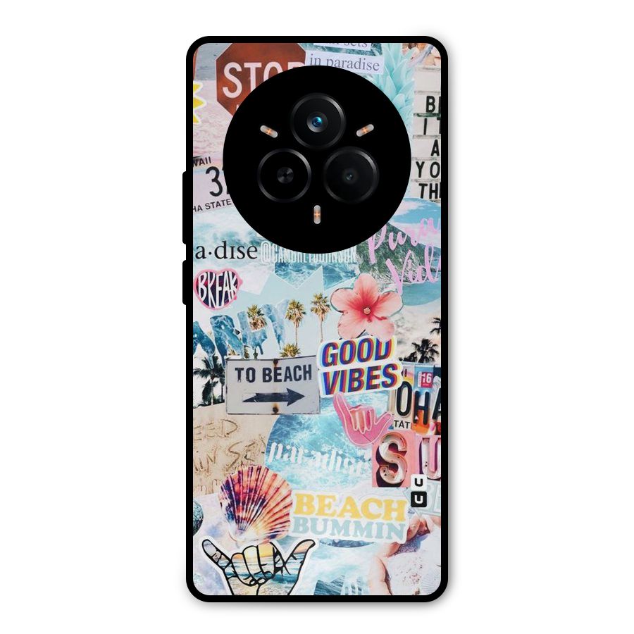 Beaching Life Metal Back Case for Realme 14 Pro