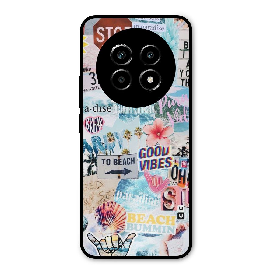 Beaching Life Metal Back Case for Realme 14 Pro Lite