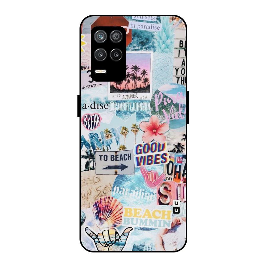 Beaching Life Metal Back Case for Realme 9 5G