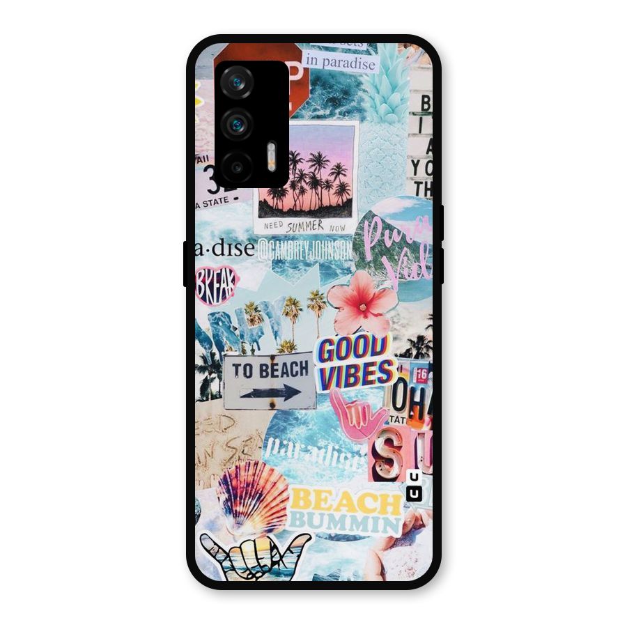 Beaching Life Metal Back Case for Realme GT 5G