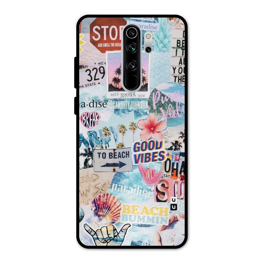 Beaching Life Metal Back Case for Redmi Note 8 Pro