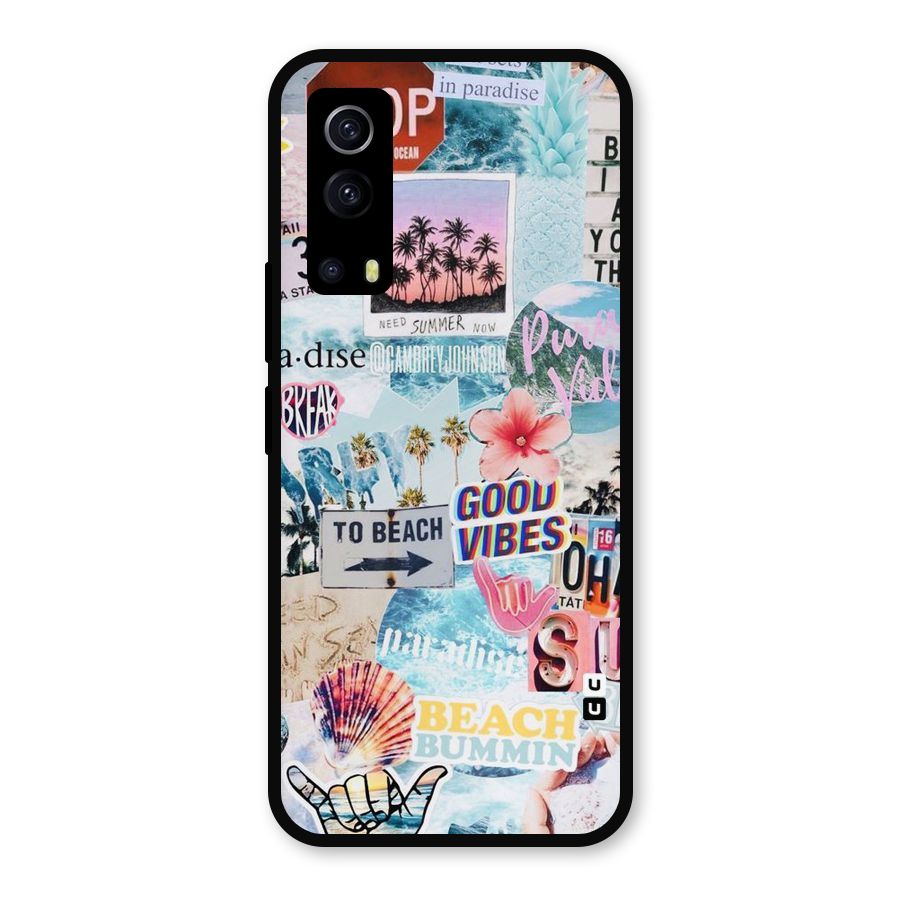 Beaching Life Metal Back Case for iQOO Z3