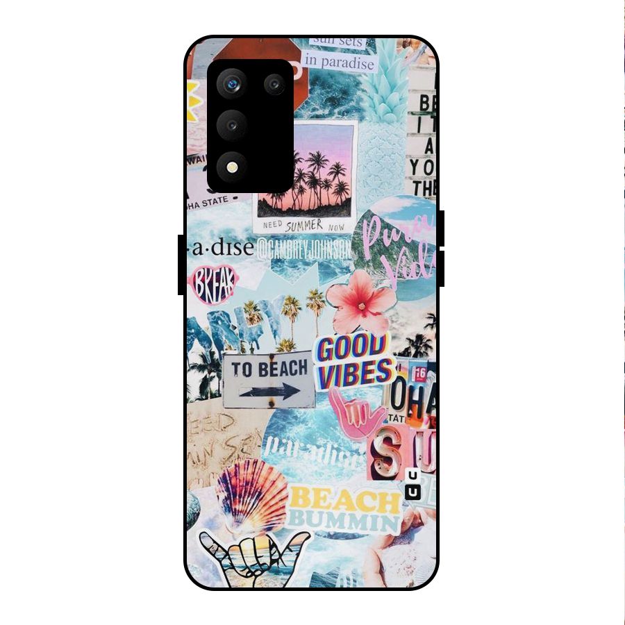 Beaching Life Metal Back Case for realme 9 5G SE