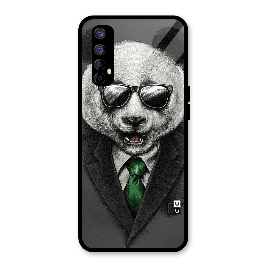 Bear Face Glass Back Case for Realme Narzo 20 Pro