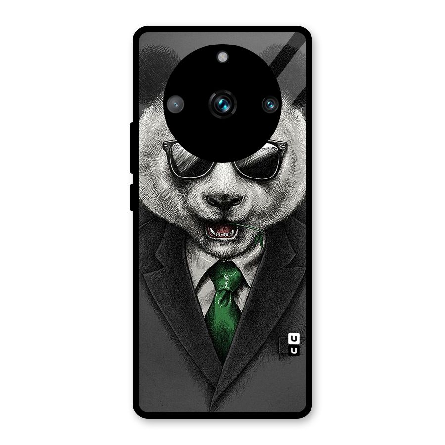 Bear Face Glass Back Case for Realme Narzo 60 Pro