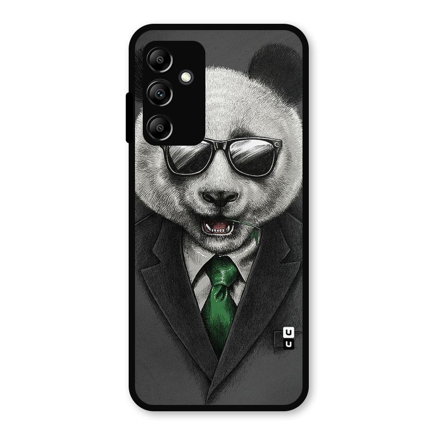 Bear Face Metal Back Case for Galaxy A14 5G