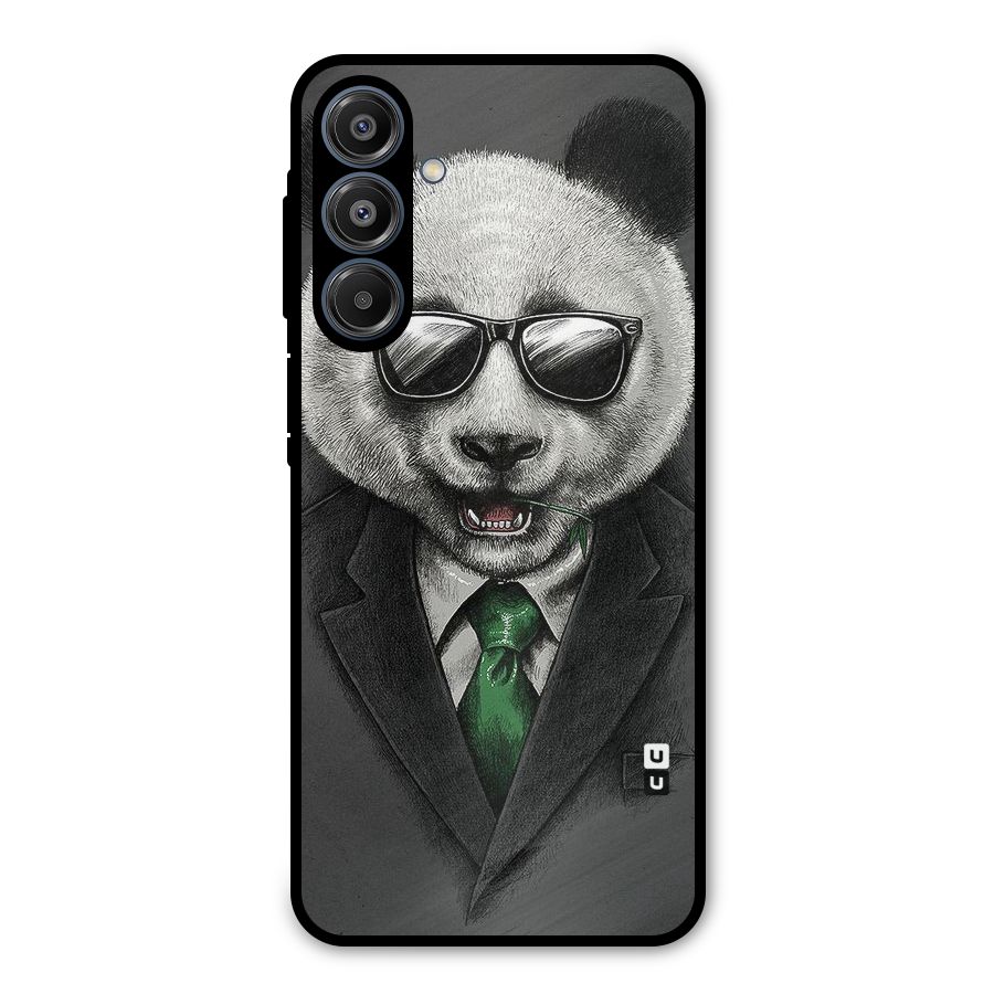 Bear Face Metal Back Case for Galaxy A16 5G