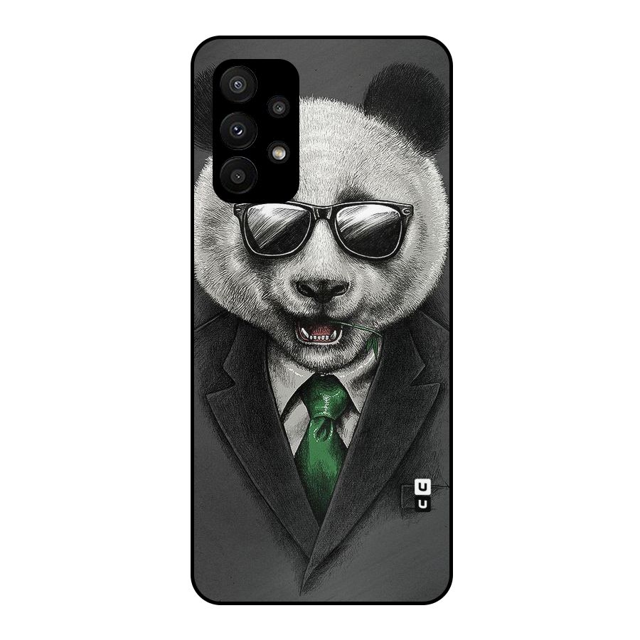 Bear Face Metal Back Case for Galaxy A23