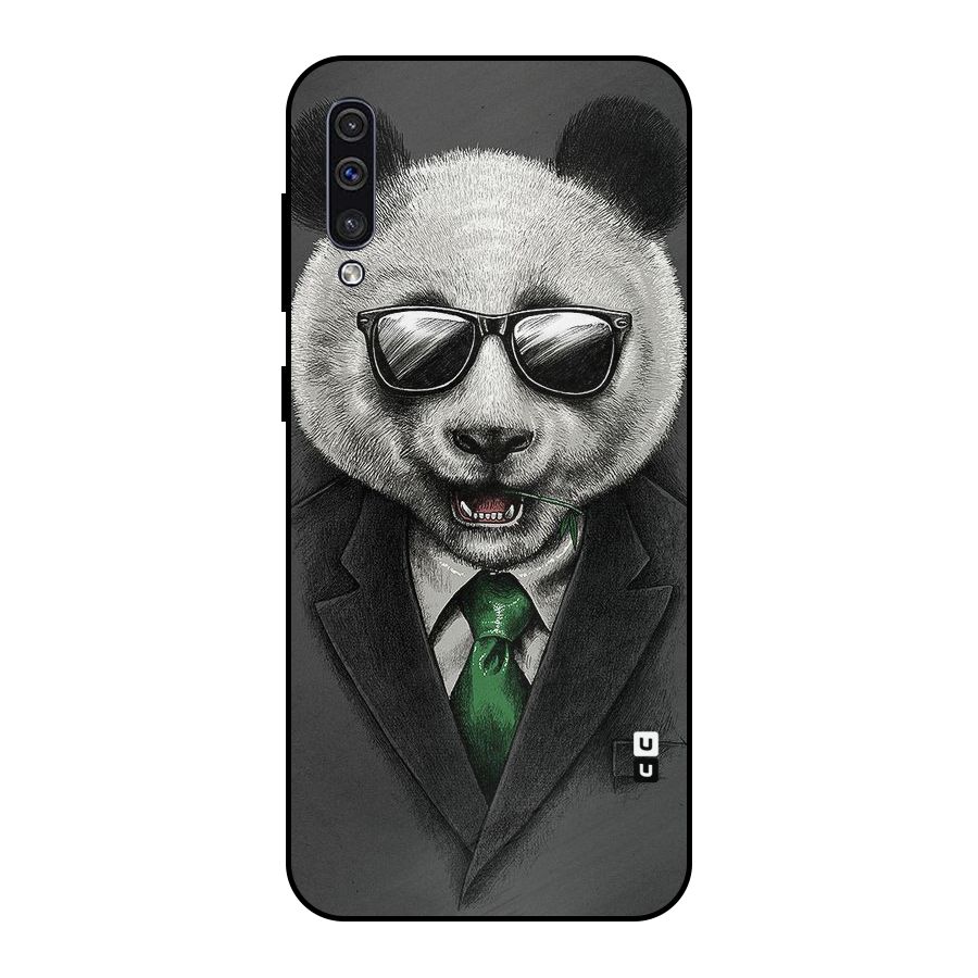 Bear Face Metal Back Case for Galaxy A30s