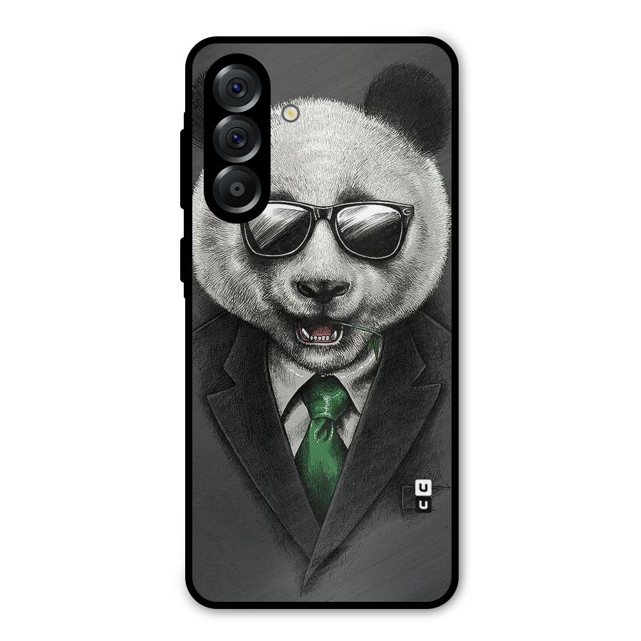 Bear Face Metal Back Case for Galaxy A36