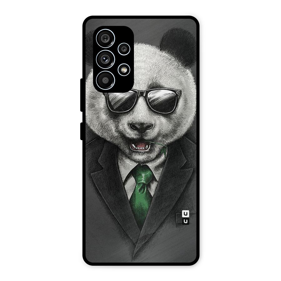 Bear Face Metal Back Case for Galaxy A53 5G