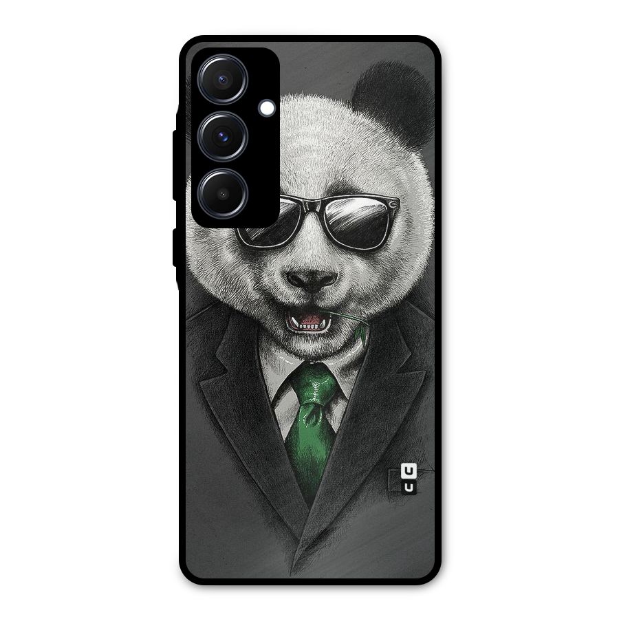 Bear Face Metal Back Case for Galaxy A55