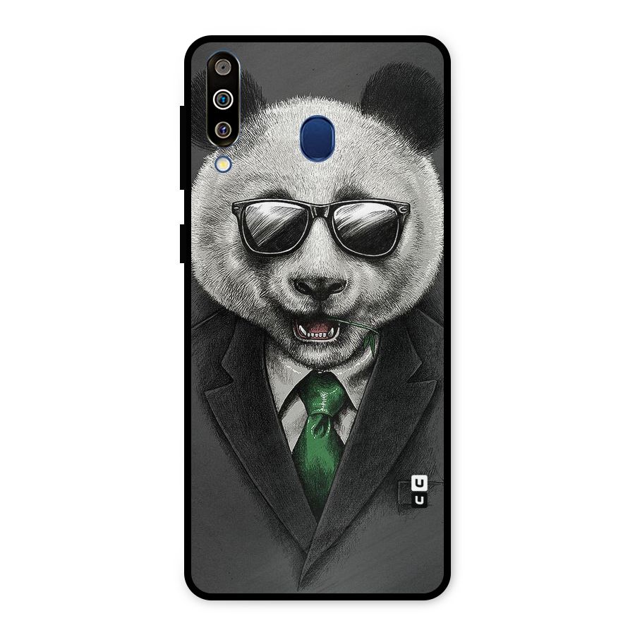 Bear Face Metal Back Case for Galaxy M30