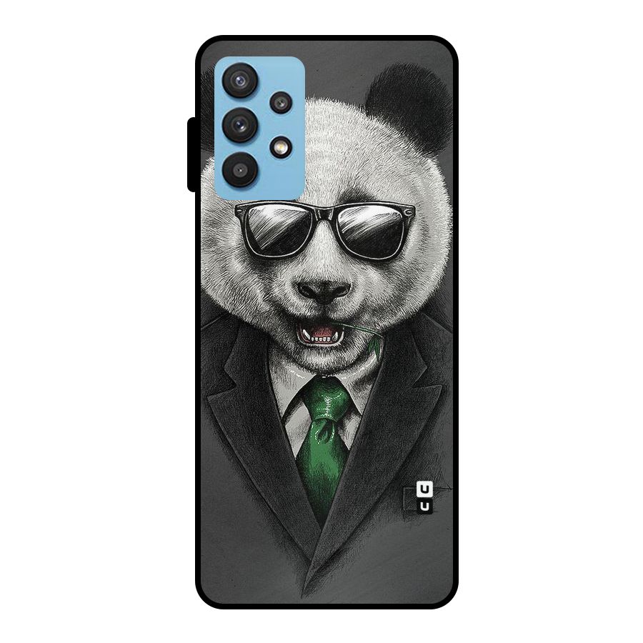 Bear Face Metal Back Case for Galaxy M32 5G