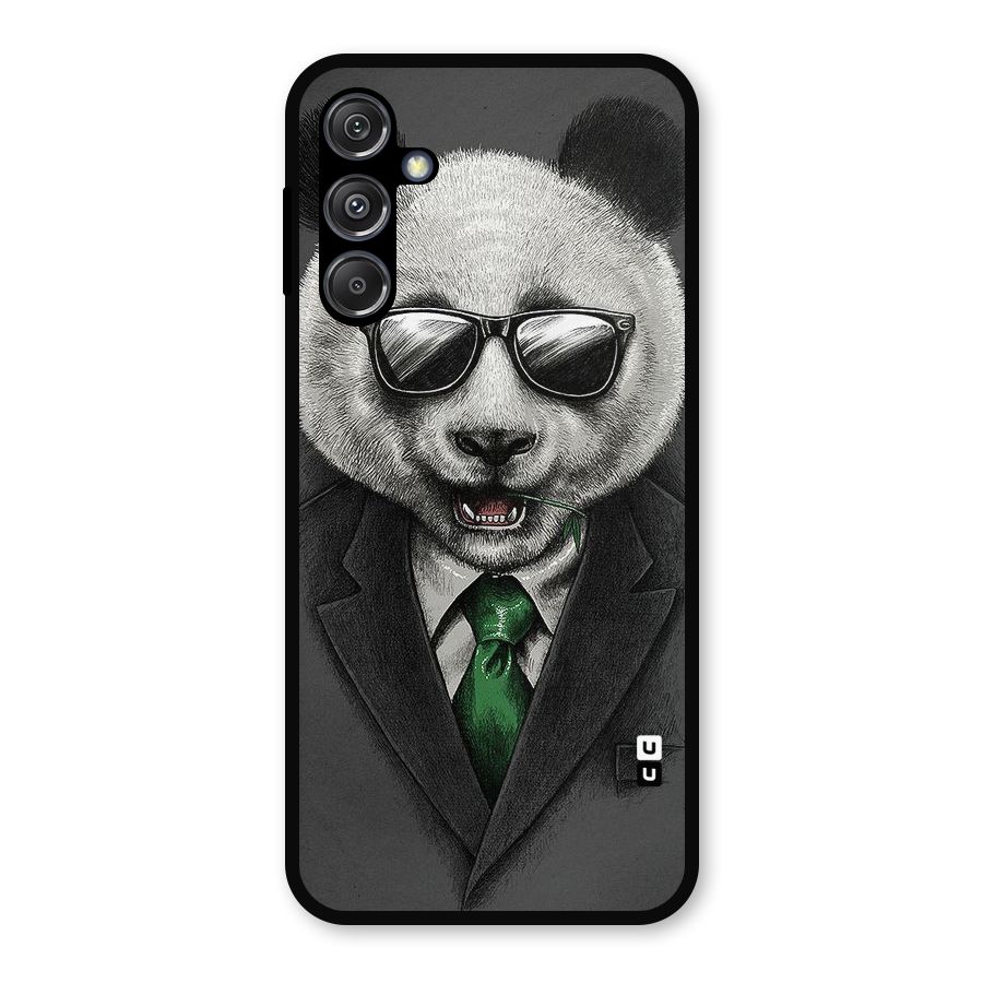 Bear Face Metal Back Case for Galaxy M34 5G