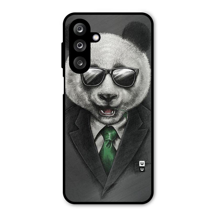 Bear Face Metal Back Case for Galaxy M36