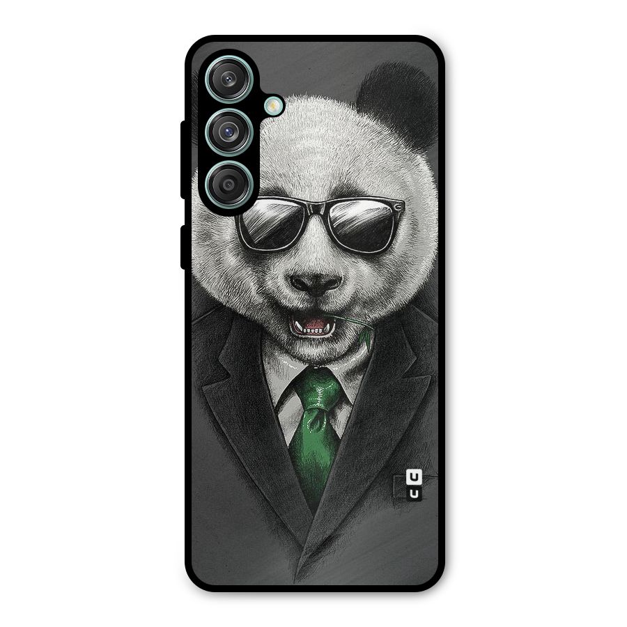 Bear Face Metal Back Case for Galaxy M55 5G
